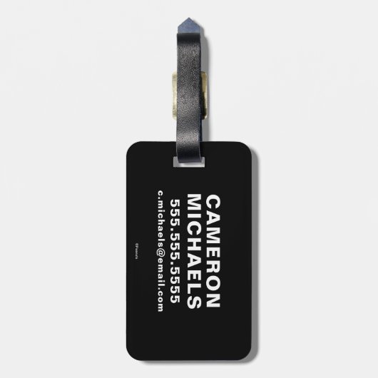 T - shirts | Groep Walk | Jouw namen toevoegen Bagagelabel (Achterkant verticaal)