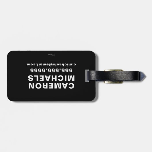 T - shirts | Groep Walk | Jouw namen toevoegen Bagagelabel (Achterkant horizontaal)