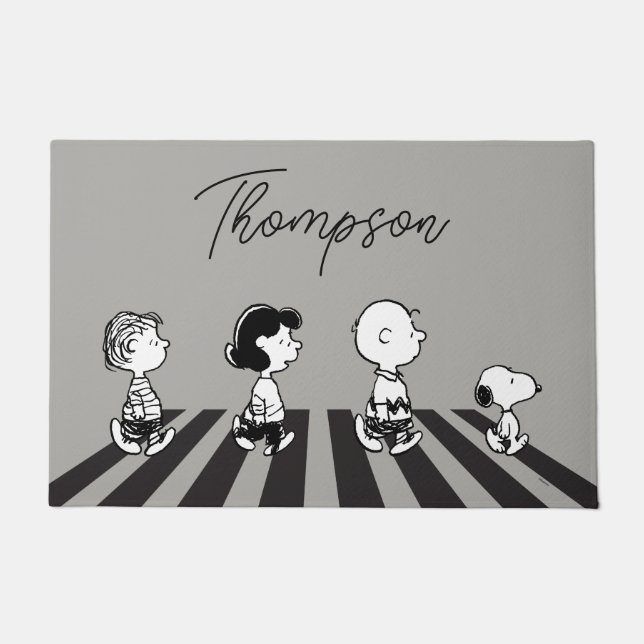 T - shirts | Groep Walk | Jouw namen toevoegen Deurmat (Voorkant)