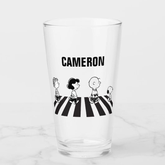 T - shirts | Groep Walk | Jouw namen toevoegen Glas (Voorkant)