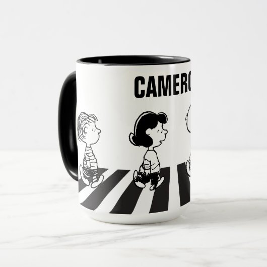 T - shirts | Groep Walk | Jouw namen toevoegen Mok (Voorkant links)