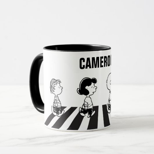 T - shirts | Groep Walk | Jouw namen toevoegen Mok (Voorkant links)