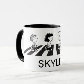 T - shirts | Groep Walk | Jouw namen toevoegen Mok (Voorkant links)