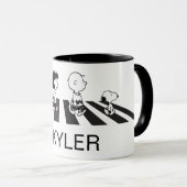 T - shirts | Groep Walk | Jouw namen toevoegen Mok (Voorkant rechts)