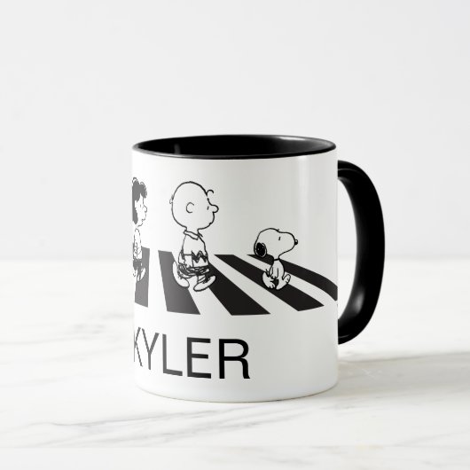 T - shirts | Groep Walk | Jouw namen toevoegen Mok (Voorkant rechts)