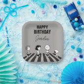 T - shirts | Groep Walk | Jouw namen toevoegen Papieren Bordje (Feest)