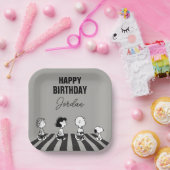 T - shirts | Groep Walk | Jouw namen toevoegen Papieren Bordje (Feest)