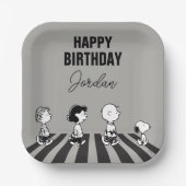 T - shirts | Groep Walk | Jouw namen toevoegen Papieren Bordje (Voorkant)