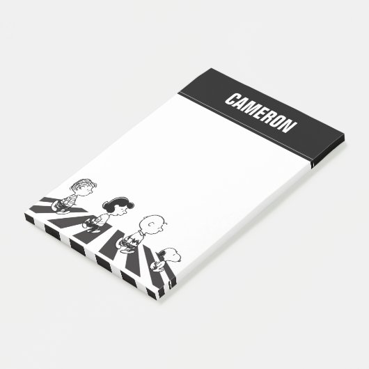 T - shirts | Groep Walk | Jouw namen toevoegen Post-it® Notes (Schuin)