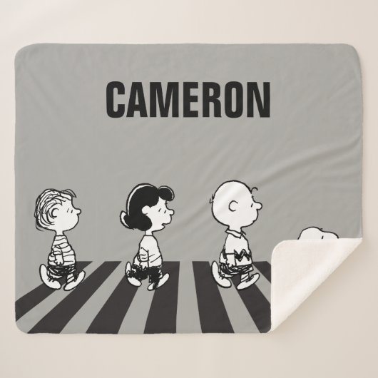 T - shirts | Groep Walk | Jouw namen toevoegen Sherpa Deken (Voorkant (horizontaal))