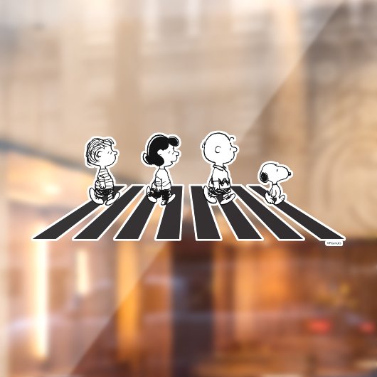 T - shirts | Groep Walk Raamsticker (Vel 2)