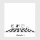 T - shirts | Groep Walk Sticker (Vel)