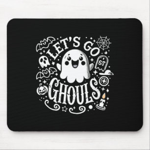 T - shirts Halloween Lets Go Ghouls Ghost Peuter V Muismat