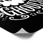 T - shirts Halloween Lets Go Ghouls Ghost Peuter V Poster (Hoek)