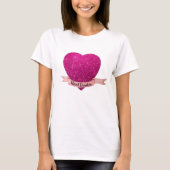 T-shirts Hartbreekster Roze harthart (Voorkant)