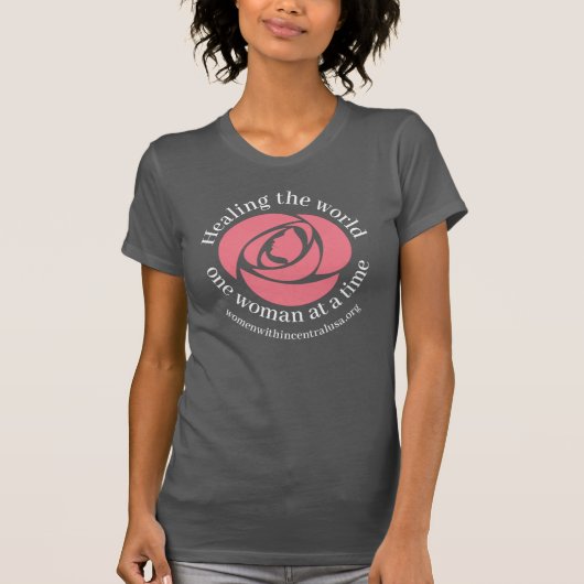 T-shirts Healing / Alleen donkere kleuren met stru (Voorkant)