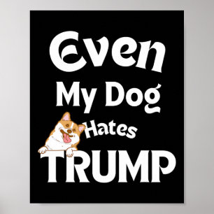 T - shirts hond haat Donald 3 Poster
