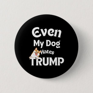 T - shirts hond haat Donald 3 Ronde Button 5,7 Cm