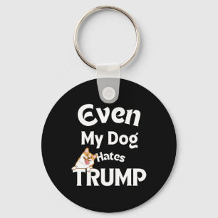 T - shirts hond haat Donald 3 Sleutelhanger