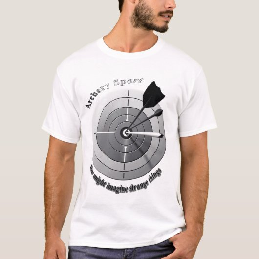 T-shirts in Design Archery Sport 3D (Voorkant)