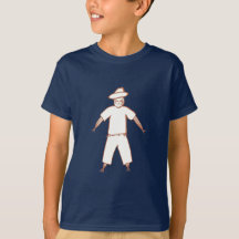 T-shirts inkleuren - Vogelverschrikker Halloween T