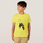 T-shirts jongens: liefde voor paarden (Voorkant volledig)