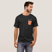 T - shirts katten van fluffin Cat Pocket Kitten (Voorkant volledig)