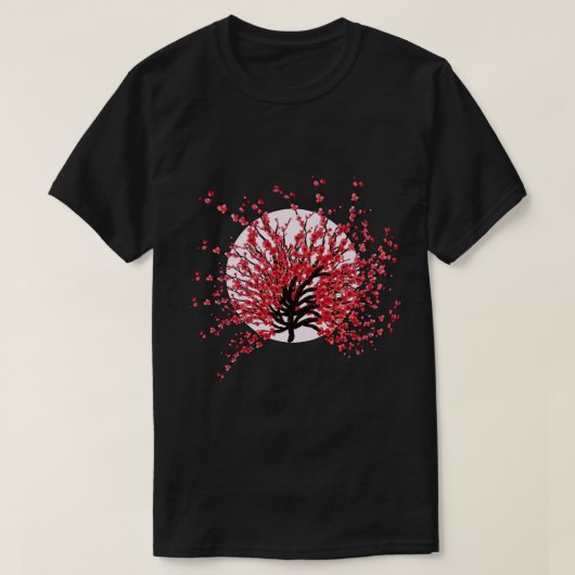 T Shirts Kersenbloesem sakura Japans (Design voorkant)