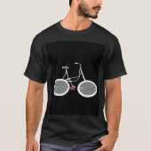 T-shirts mannen fiets (Voorkant)