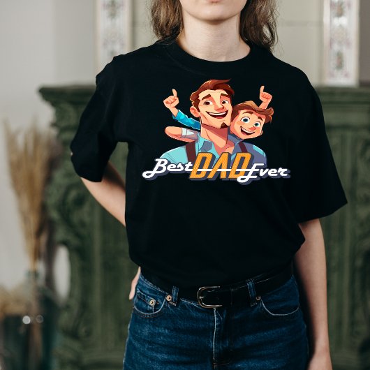 T-shirts met Best Dad Ever