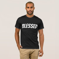 T-shirts met BLESSED en sweatshirts