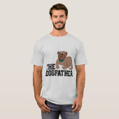 T-shirts met BOXER BULLDOG VADER (Voorkant volledig)