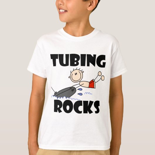 T-shirts met buisjes en touwtjes (Voorkant)