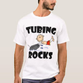 T-shirts met buisjes en touwtjes (Voorkant)
