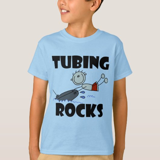 T-shirts met buisjes en touwtjes (Voorkant)