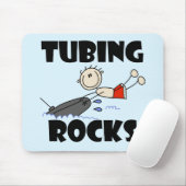 T-shirts met buisjes en touwtjes muismat (Met muis)