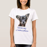 T-shirts met Chihuahua-hond