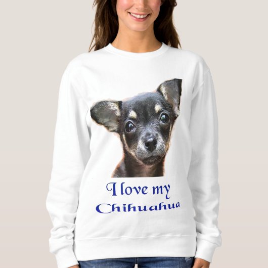 T-shirts met Chihuahua-hond (Voorkant)