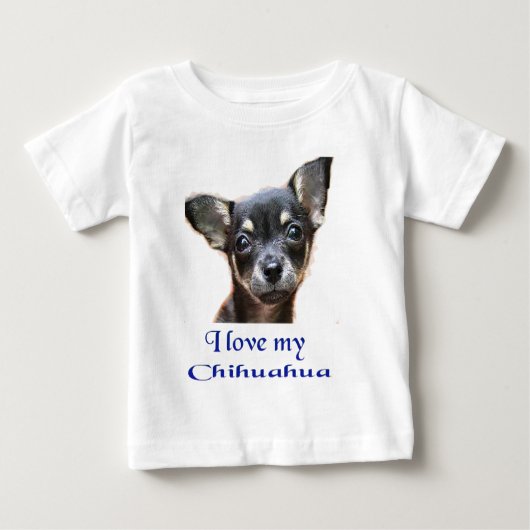 T-shirts met Chihuahua-hond (Voorkant)