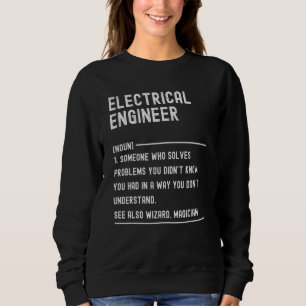 T-shirts met definitie van elektrotechnisch ingeni