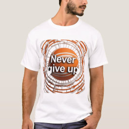 T-shirts met design bal van mand