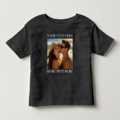 T-shirts met dubbele bedrukking, aangepaste foto e (Voorkant)