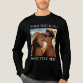 T-shirts met dubbele bedrukking, aangepaste foto e (Voorkant volledig)