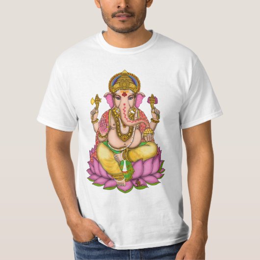 T-shirts met Heer Ganesha (Voorkant)