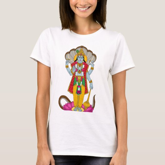 T-shirts met Heer Vishnu (Voorkant)