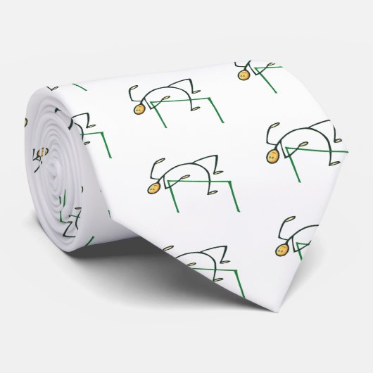 T-shirts met hoge sprint en cadeaus. stropdas (Opgerold)