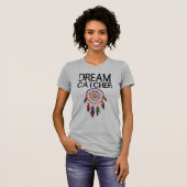 T-SHIRTS MET INDIANSE DROOMVANGER (Voorkant volledig)