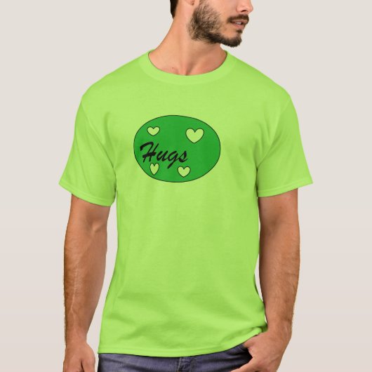 T-shirts met knuffels voor mannen (Voorkant)