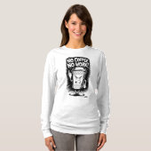 T-shirts met koffiethema (Voorkant volledig)