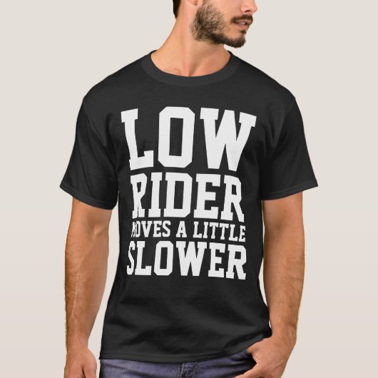 T-shirts MET LAGE RIDER (Voorkant)